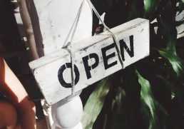 Shop sign